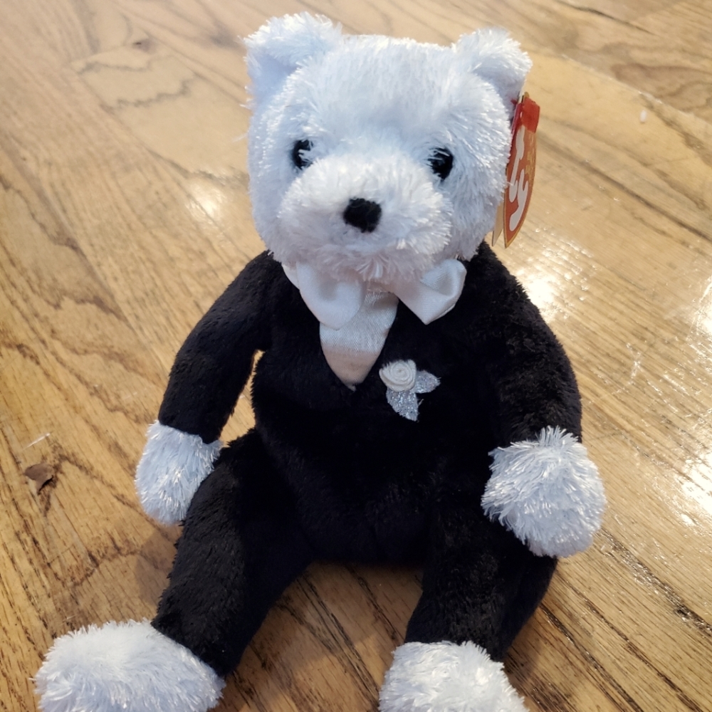 Groom Beanie Baby